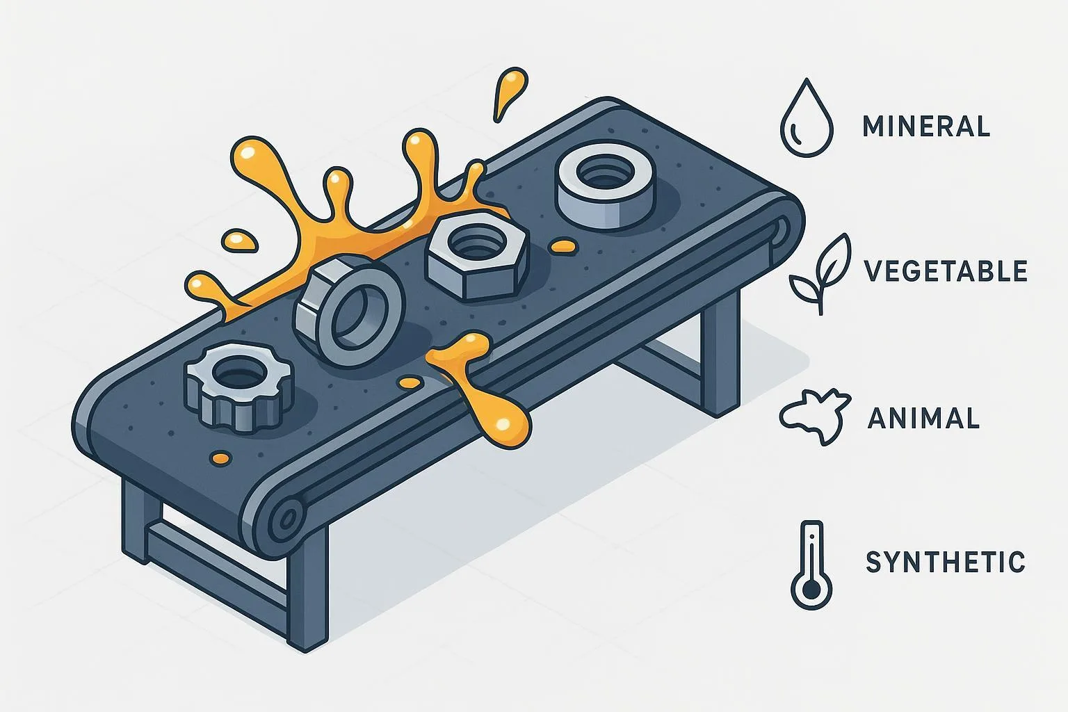 10 mejores bandas transportadoras resistentes al aceite