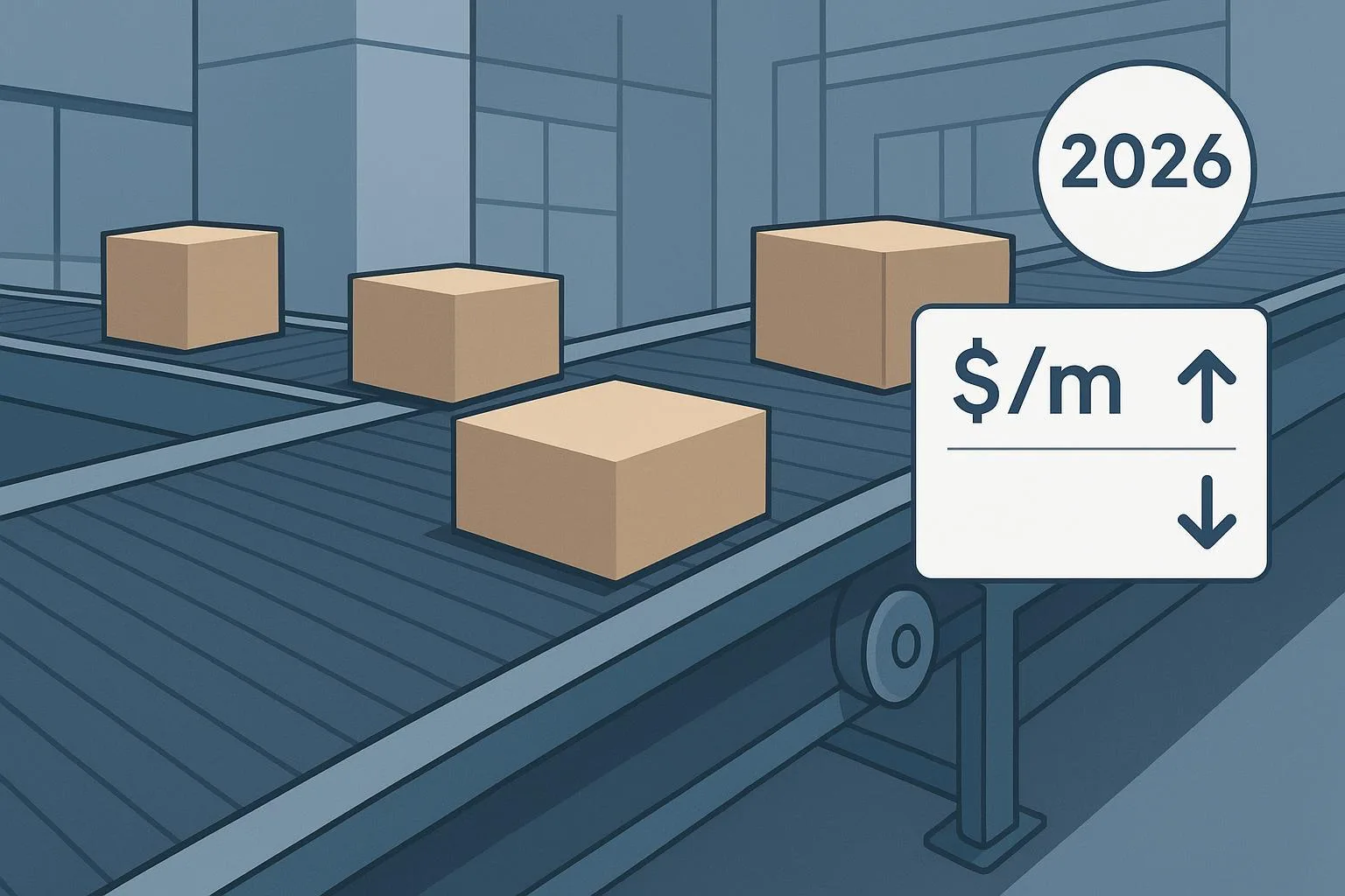 10 factores del precio de banda transportadora (2026)